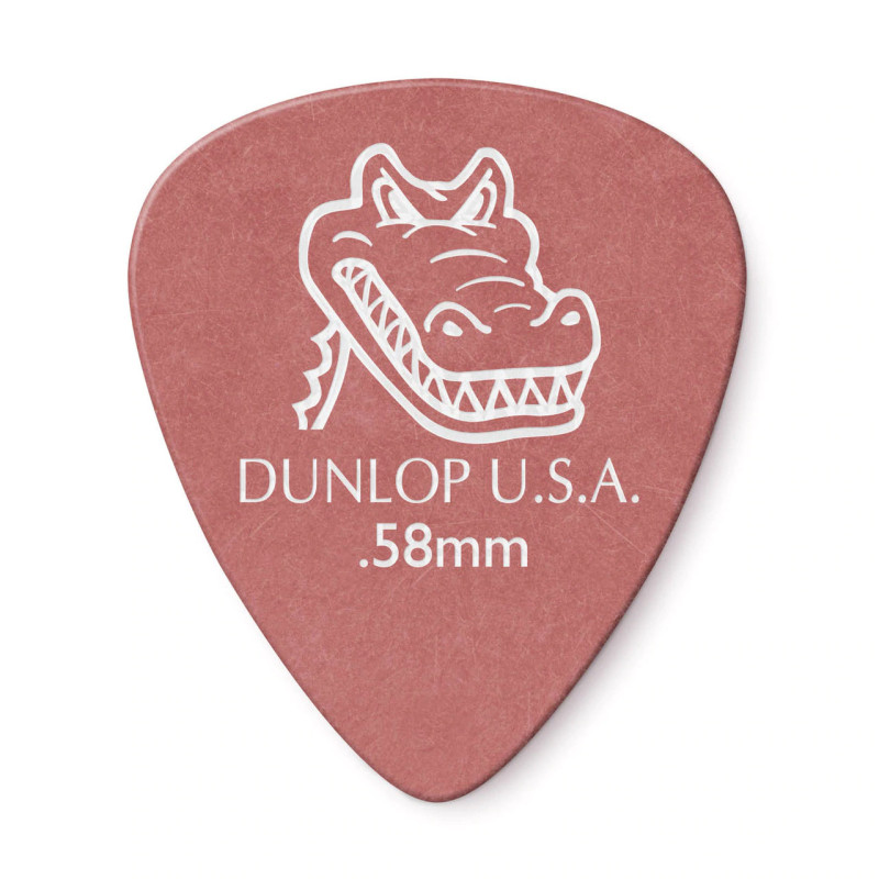 DUNLOP GATOR GRIP PICK .58MM Медіатори