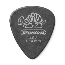DUNLOP TORTEX PITCH BLACK STANDARD PICK 1.14MM Медіатори
