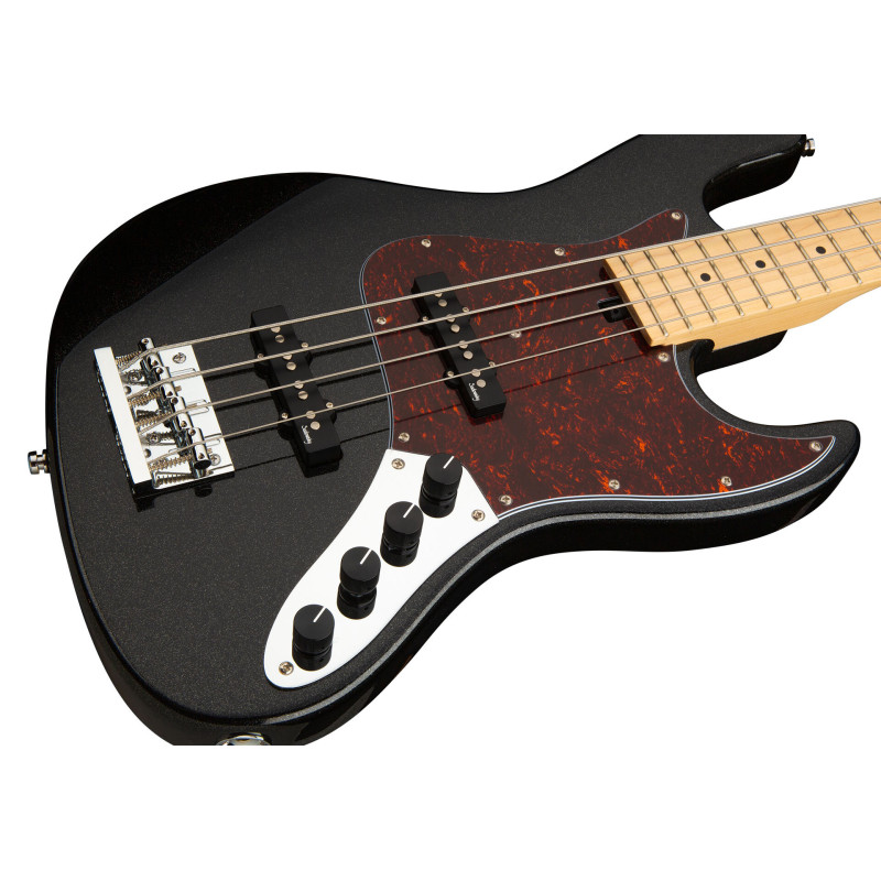SADOWSKY MetroExpress 21-Fret Vintage J/J Bass, Maple, 4-String (Solid Black High Polish) Бас-гітара