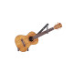 ROCKSTAND RS20932 Ukulele Wall Hanger, horizontal