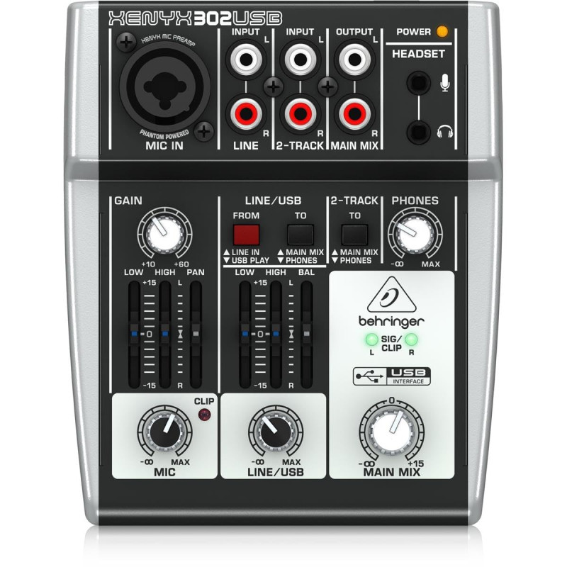 BEHRINGER 302USB Мікшерний пульт