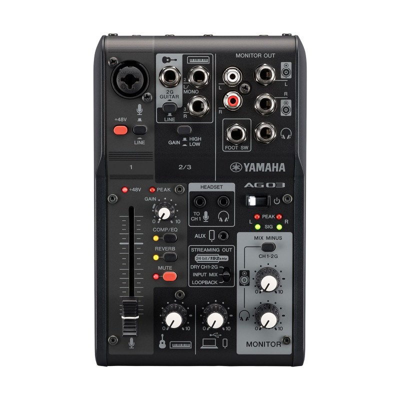 YAMAHA AG03MK2 (Black) Аудіоінтерфейс