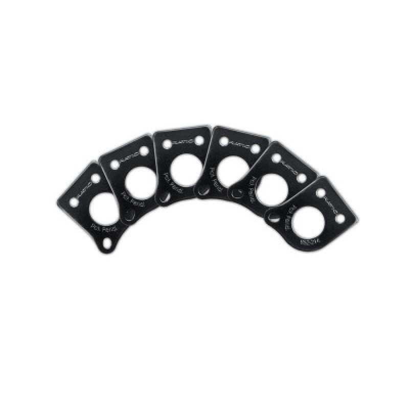 Пластини для кілків GRAPH TECH PRT-952-214-B0 Premium Plates For 45 Degree Screw Hole - Black