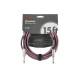 FENDER CABLE CONTOUR SERIES 15' BURGUNDY MIST Кабель інструментальний