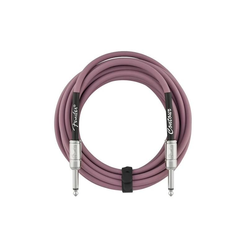 FENDER CABLE CONTOUR SERIES 15' BURGUNDY MIST Кабель інструментальний