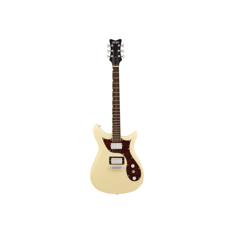GRETSCH ELECTROMATIC CVT DOUBLE-CUT WITH WRAPAROUND TAILPIECE VINTAGE WHITE Електрогітара