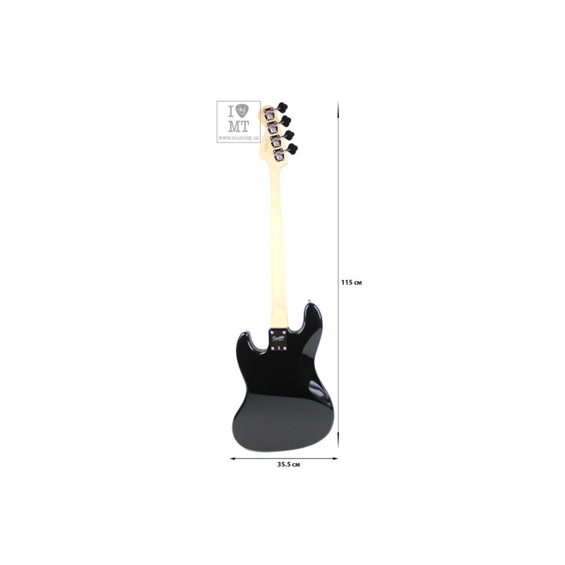 SQUIER by FENDER AFFINITY JAZZ BASS LRL BLACK Бас-гитара