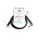 FENDER CABLE PROFESSIONAL SERIES 3' BLACK Кабель інструментальний