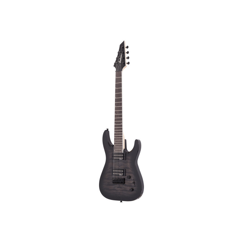 JACKSON JS22Q-7 DKA DINKY ARCH TOP HT TRANSPARENT BLACK BURST Електрогітара