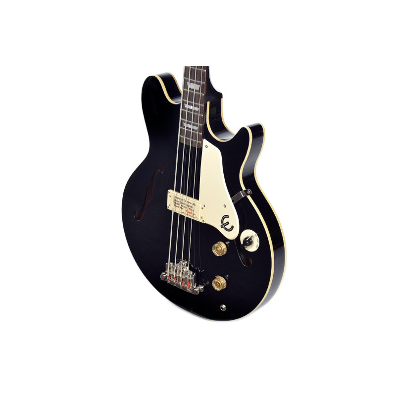 EPIPHONE JACK CASADY BASS EBONY Бас-гітара напівакустична