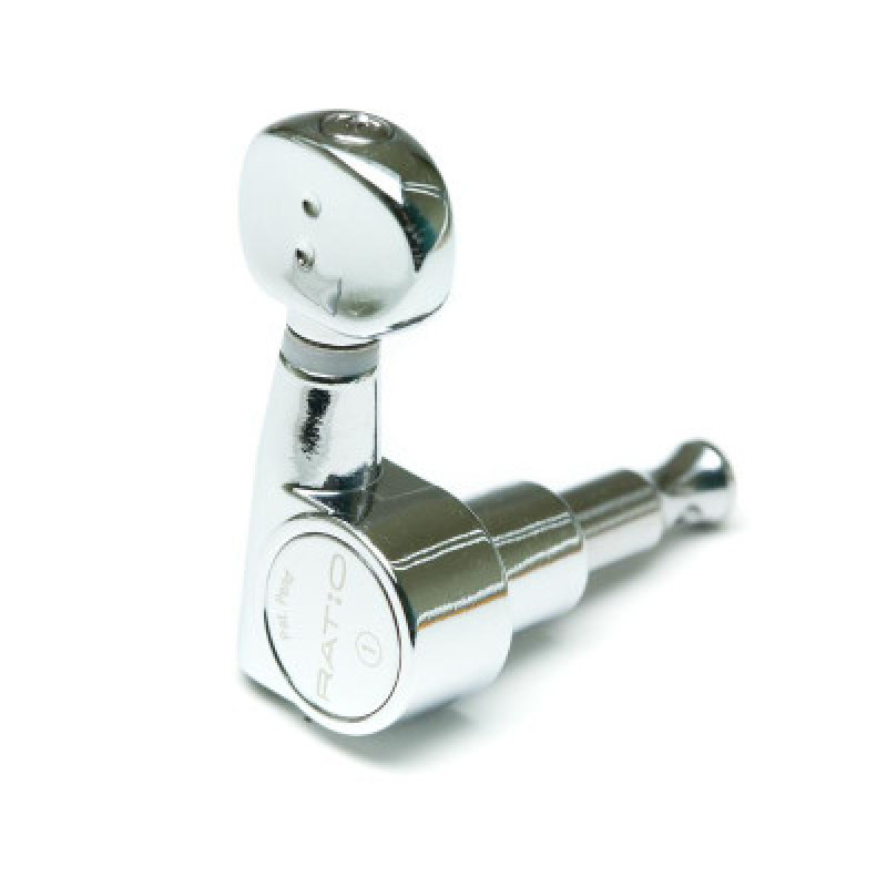 Кілки для гітари GRAPH TECH PRN-2731-C0 Ratio Electric 6 In-line Classic 2 Pin - Chrome