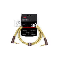 FENDER CABLE DELUXE SERIES 3' TWEED Кабель інструментальний