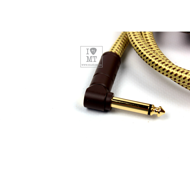 FENDER CABLE DELUXE SERIES 3' TWEED Кабель інструментальний