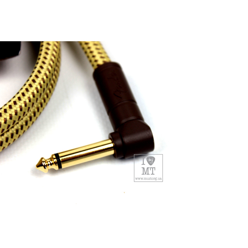 FENDER CABLE DELUXE SERIES 3' TWEED Кабель інструментальний