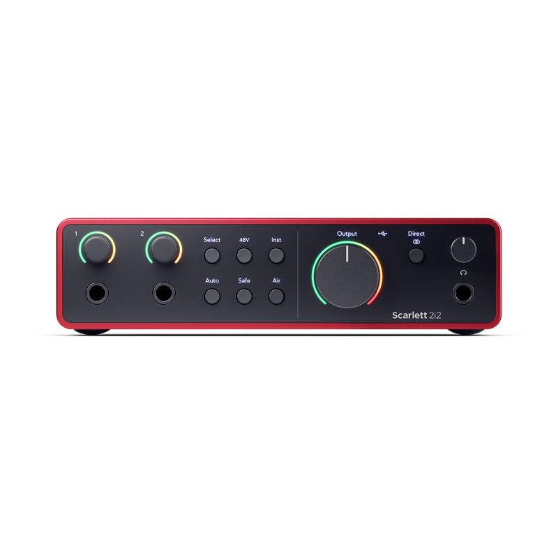 FOCUSRITE Scarlett 2i2 4th Gen Аудіоінтерфейс
