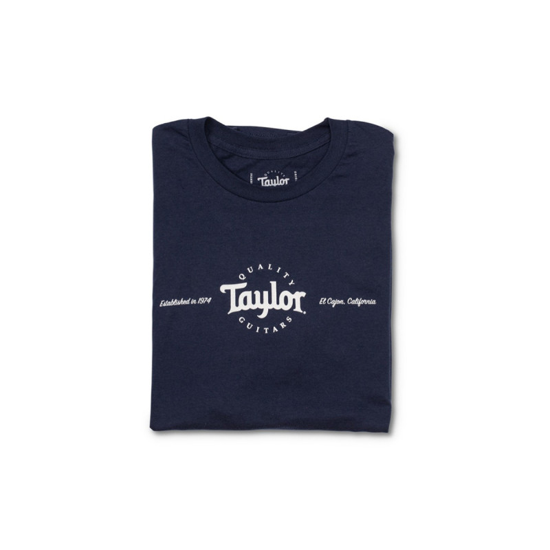 Футболка TAYLOR GUITARS T-SHIRT MENS CLASSIC NAVY BLUE S