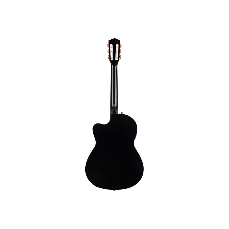 FENDER CN-140SCE WN BLACK Гітара класична