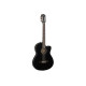 FENDER CN-140SCE WN BLACK Гітара класична