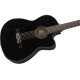 FENDER CN-140SCE WN BLACK Гітара класична