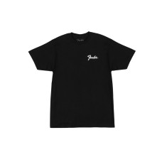 FENDER T-SHIRT TRANSITION LOGO ЧЕРНАЯ L Футболка