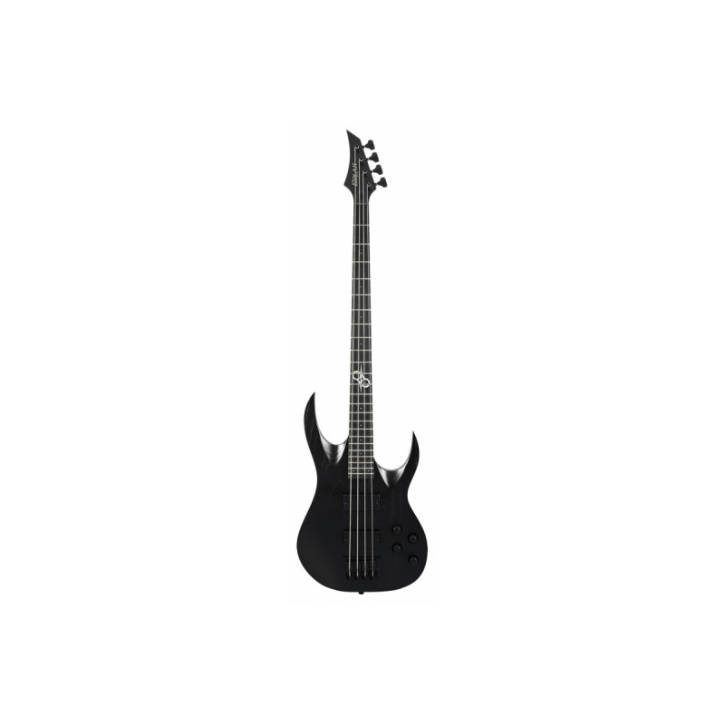 SOLAR GUITARS AB2.4BOP SK BLACK OPEN PORE MATTE Бас-гитара