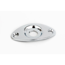 Гнездо для гитары FENDER FOOTBALL SHAPE JACK FERRULE CHROME