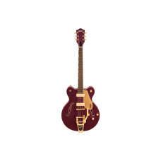 Гитара полуакустическая GRETSCH ELECTROMATIC PRISTINE LTD CENTER BLOCK DOUBLE-CUT WITH BIGSBY DARK CHERRY METALLIC