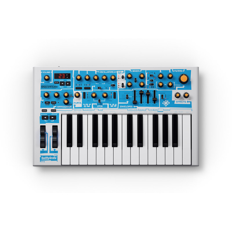 NOVATION Bass Station II Swifty Edition Аналоговый синтезатор