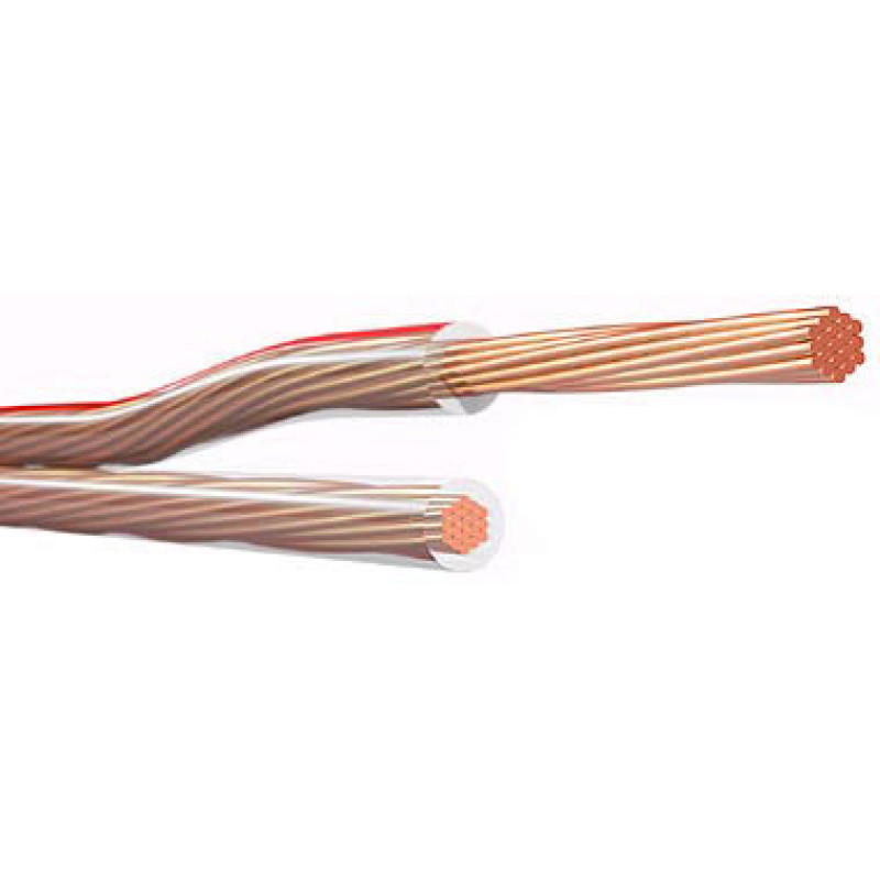 KLOTZ LYP060T (LY260PF) Паралельний акустичний кабель 2×6.0 мм², прозорий, Hi‑Power