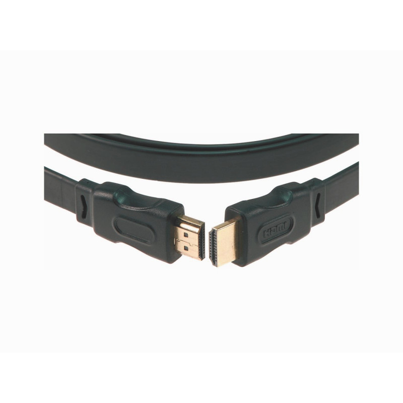 KLOTZ HDMI-FL050 Плоский інсталяційний HDMI кабель 5 м з Ethernet