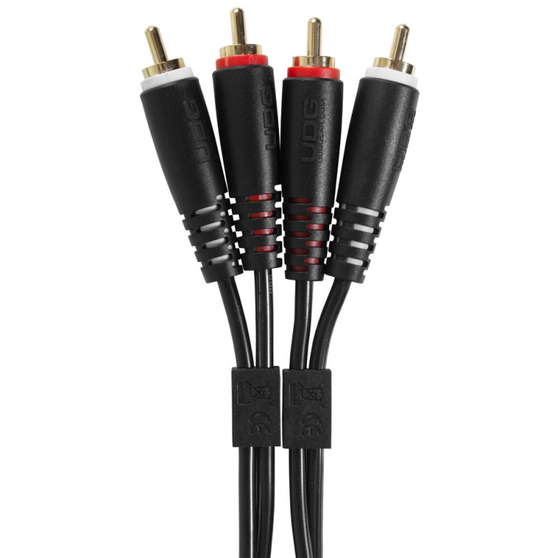 Set RCA - RCA Black 1,5m (U97001BL)