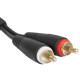 Set RCA - RCA Black 1,5m (U97001BL)