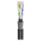 SOMMER CABLE 580-0201 Cat.6 SC-MERCATOR CAT.6 PUR SUPERFLEX; PUR; black, Ø 8,00 mm