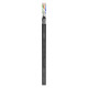 SOMMER CABLE 580-0201 Cat.6 SC-MERCATOR CAT.6 PUR SUPERFLEX; PUR; black, Ø 8,00 mm
