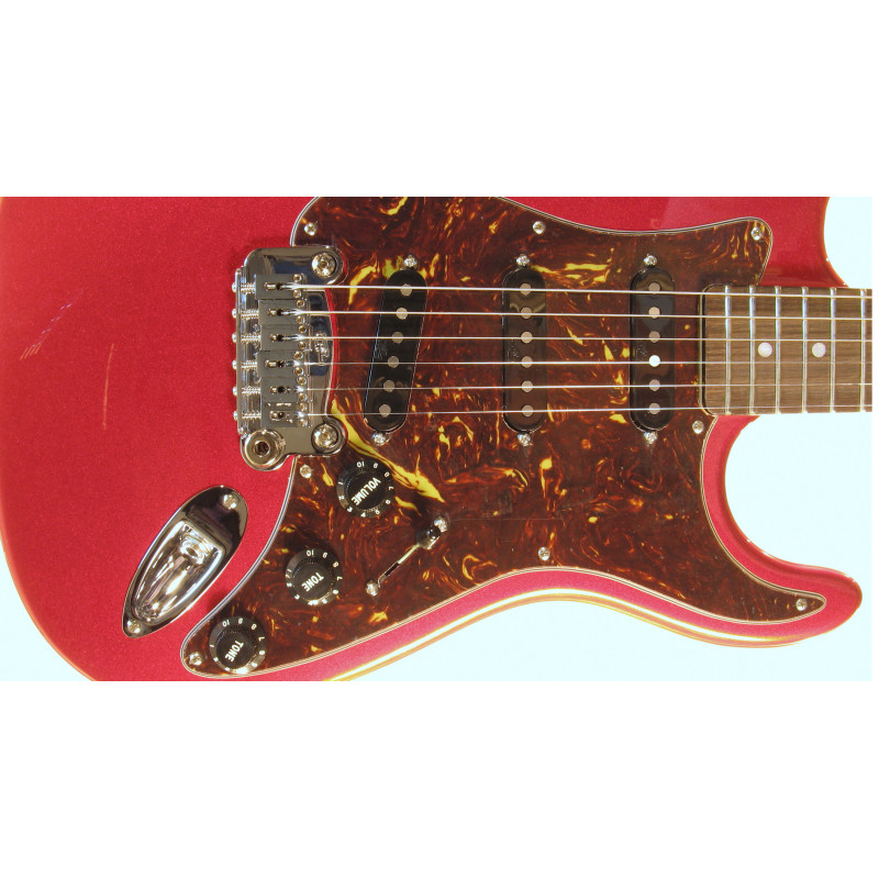 G&L LEGACY (Candy Apple Red, rosewood, 3-ply Tortoise Shell). №CLF50961 Электрогитара