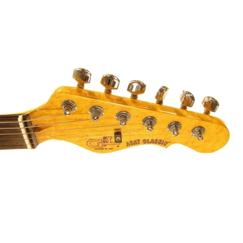 G&L ASAT CLASSIC Blues Boy (3 Tone Sunburst, ebony, 3-ply White). №CLF48480 Электрогитара
