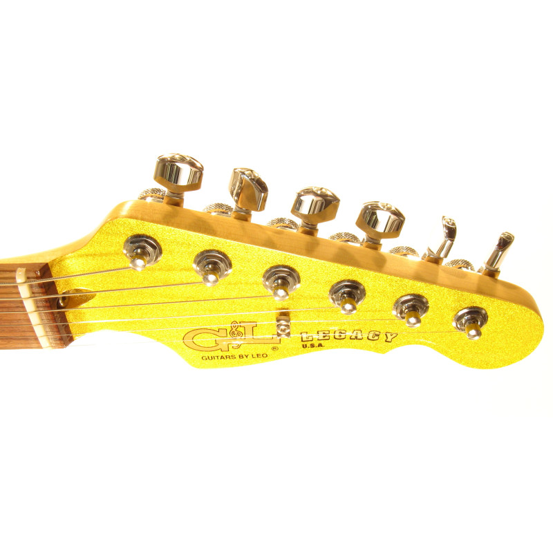 G&L LEGACY HB (Yukon Gold, rosewood, 3-ply Creme). №CLF067620 Электрогитара