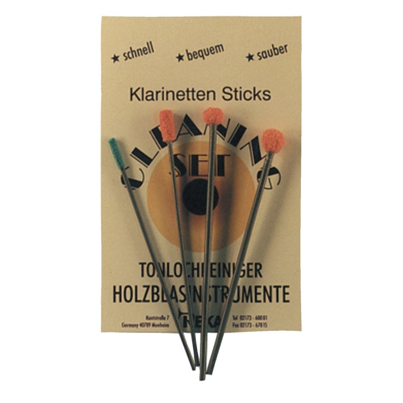 Комплект для чистки тонових отворів кларнета Reka Cleaning Set