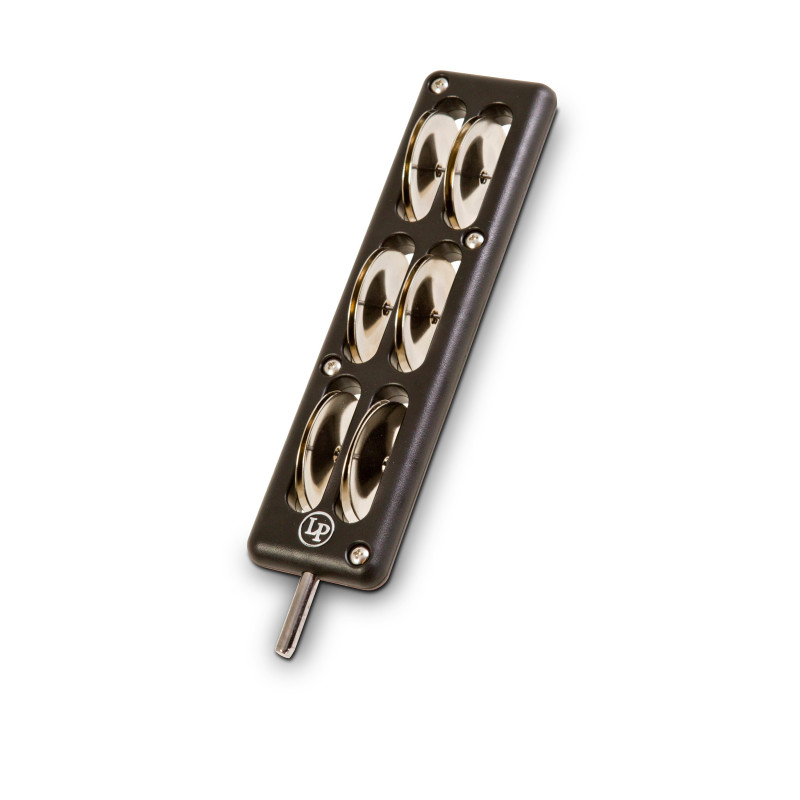 Тамбурин для педали бас-барабана Latin Percussion Jingle Kick LP182 Brass, black