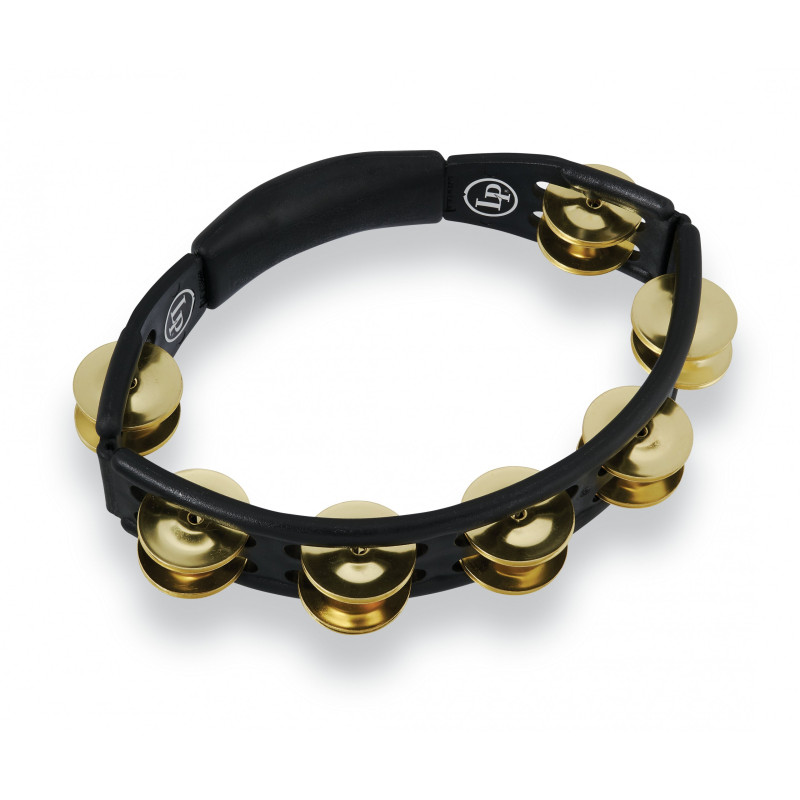 Тамбурин Latin Percussion Cyclop Hand Held LP170 Brass, black
