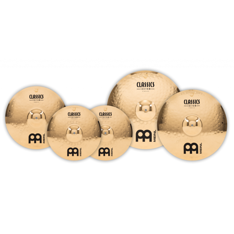 Комплект тарілок Meinl Classics Custom Brilliant CC14162018 (Medium: H14