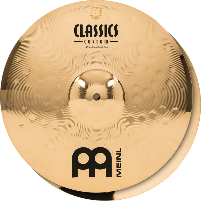 Комплект тарілок Meinl Classics Custom Brilliant CC14162018 (Medium: H14