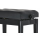 Банкетка для фортепіано GEWA Deluxe Leather Black High Gloss