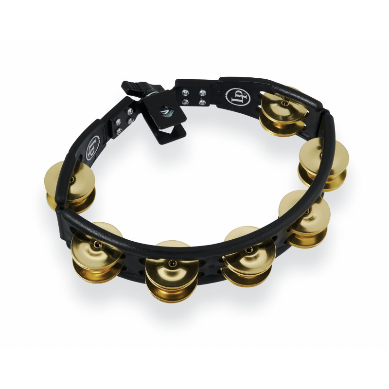 Тамбурин Latin Percussion Cyclop Mountable LP175 Brass, black