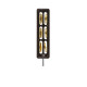 Тамбурин для педали бас-барабана Latin Percussion Jingle Kick LP182 Brass, black