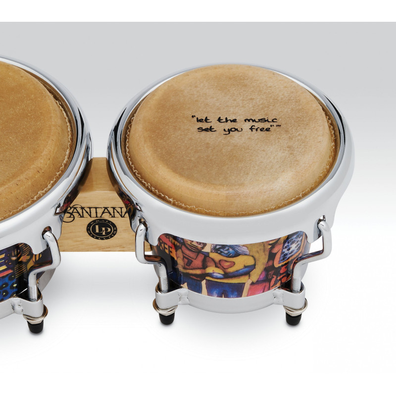 Міні бонго Latin Percussion Mini Tunable Santana LPM200-AW (3 1/2
