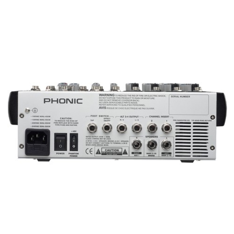 PHONIC MU 200XP Активный микшерный пульт