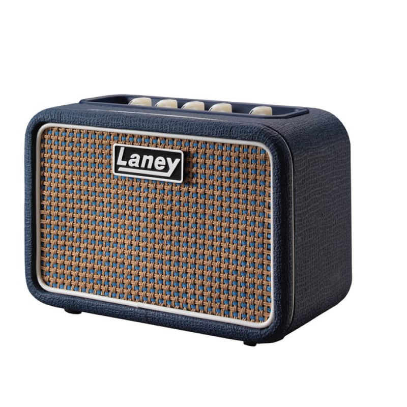 LANEY MINI-ST-LION Портативний стерео гітарний комбо 6Вт (2×3Вт), серія Lionheart з цифровою затримкою та LSI розумним інтерфейсом