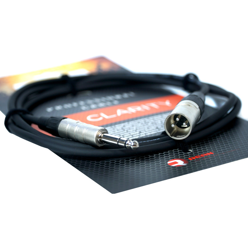 CLARITY JACK-XLR(M)/2m Готовий кабель Jack-XLR