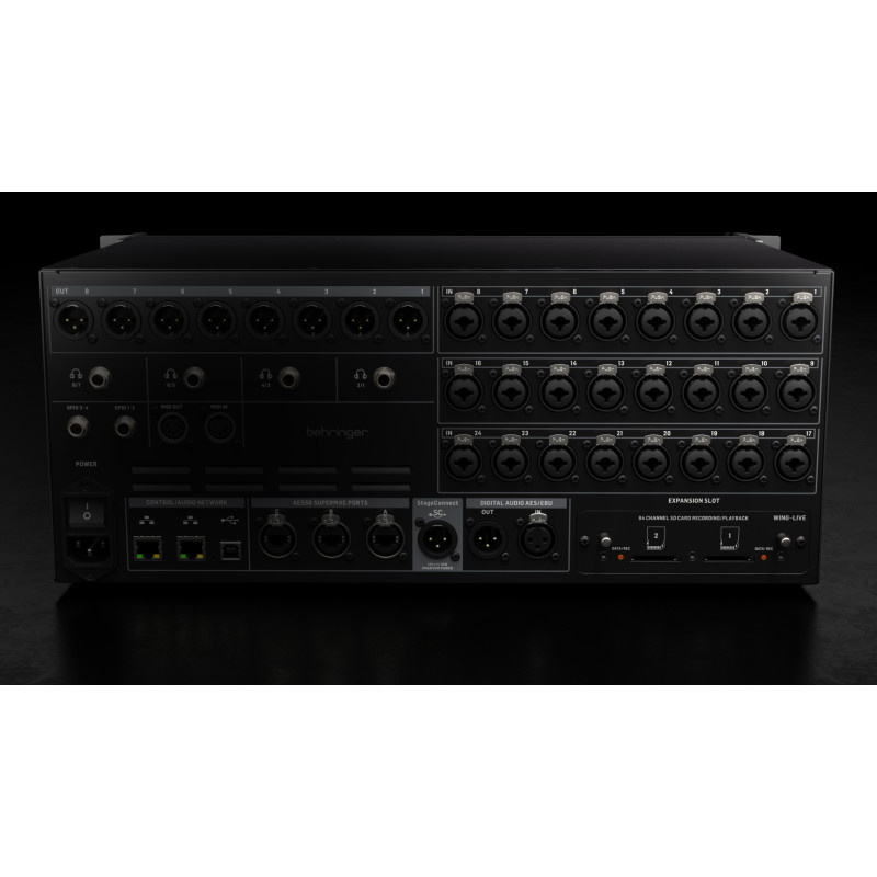 BEHRINGER WING Rack 48-канальний рековий цифровий мікшер